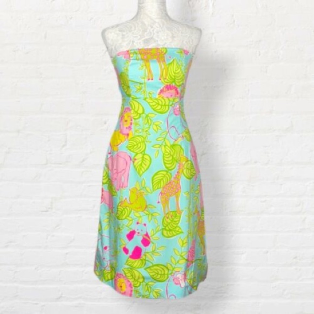 Lilly Pulitzer Strapless Dress